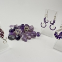 Viola amethyst jewelry is one best color .amethyst ring best gift for mother day or birthday and happy days