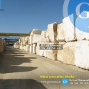I would like offer new white travertine to construction and design projects