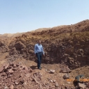 New Iron Ore mine in south Aswan-Upper Egypt,notice the thick of iron ore bed