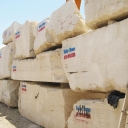 500 tons white travertine ready for sell , call : +98-918-765-4159