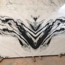 waw magic symmetric marble design, طرح قرينه در مرمريت سفيد كرم