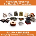 High quality marble polishing abrasives and granite polishing abrasives available from Fullux Abrasives. www.fulluxabrasives.com